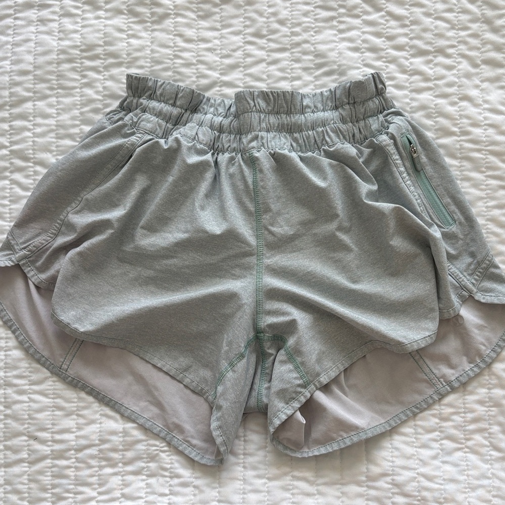 lululemon athletica Light Gray Athletic Shorts